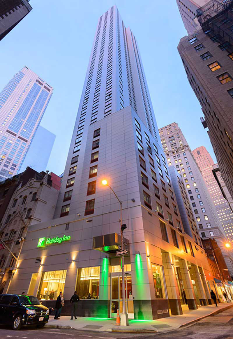 Holiday Inn, 52 Floors – Windows, Storefront, Curtain Wall, Design, Fabrication, and Installation